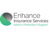 the logo for enhance insurance services
